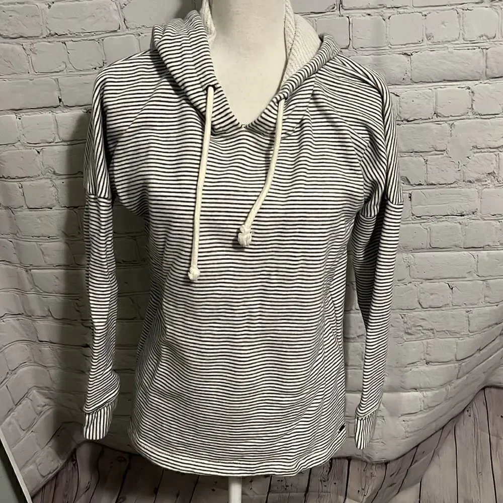 O’Neill Blue Striped Soft Hoodie - XS